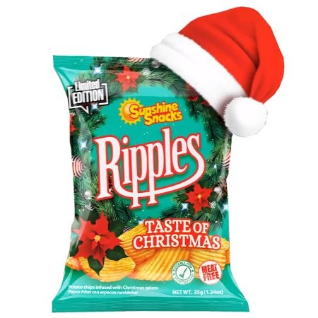 SUNSHINE RIPPLES TASTE OF CHRISTMAS 35g
