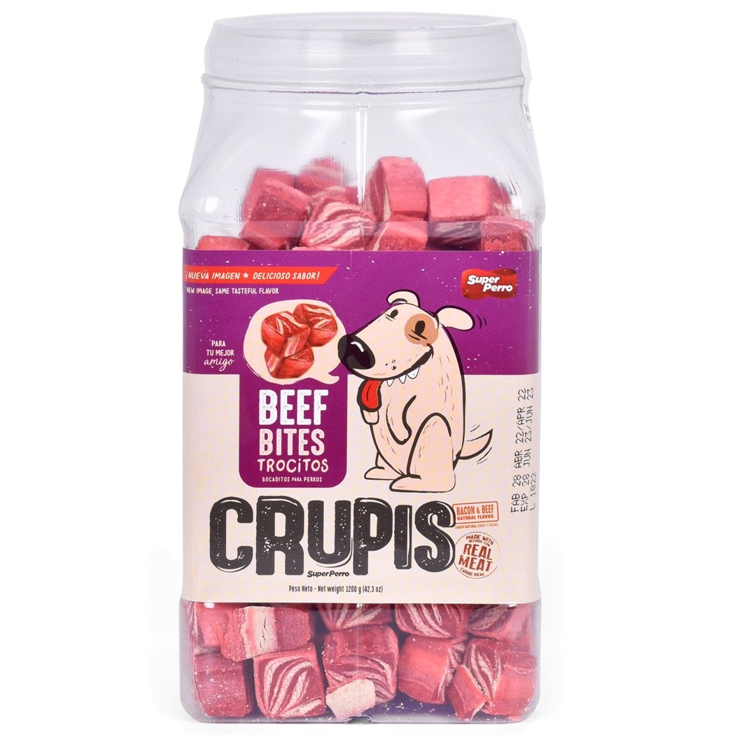 CRUPIS BEEF BITES 1.2kg