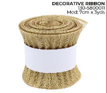 Santini Christmas Decor Golden Sml
