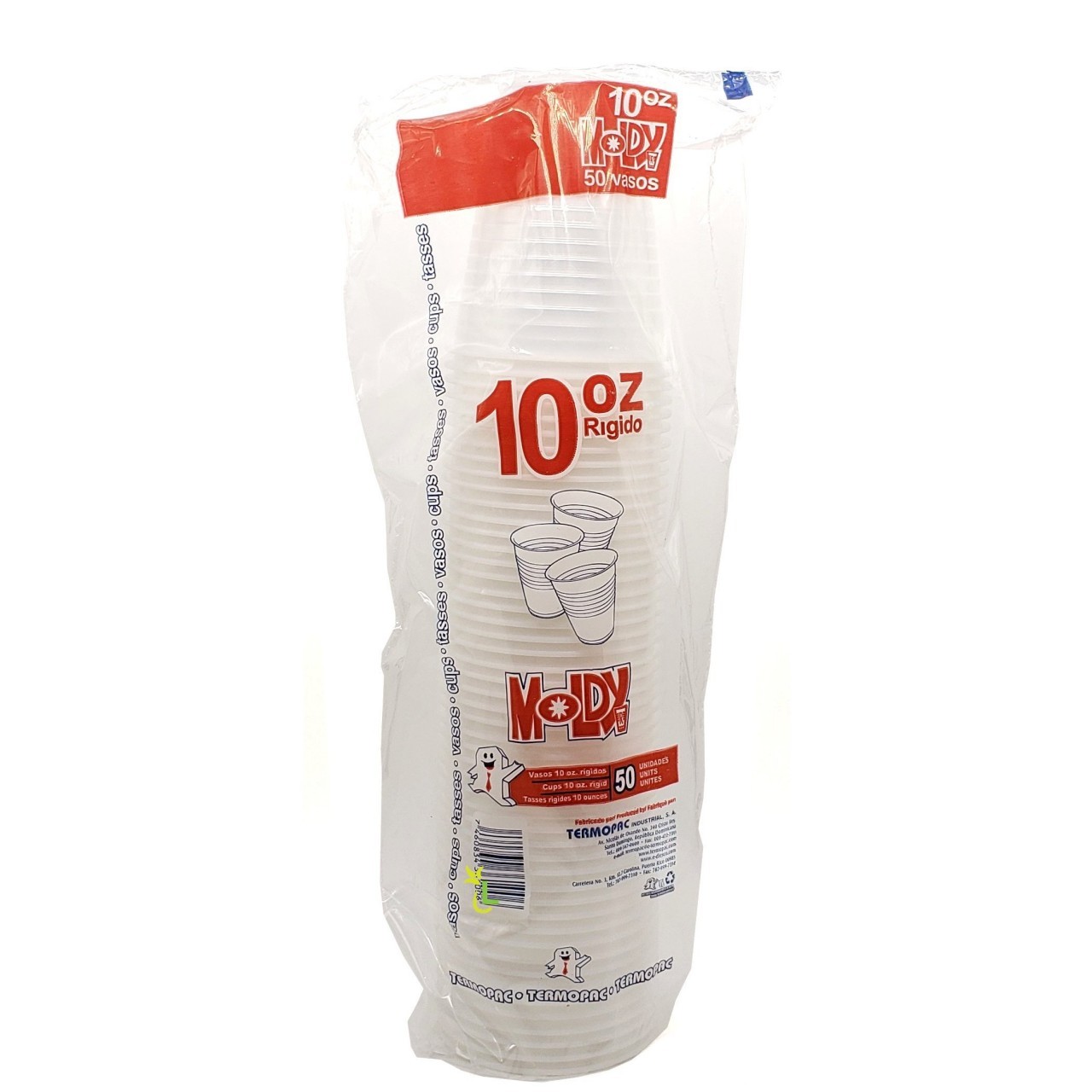 MOLDY PLASTIC CUPS 50x10oz