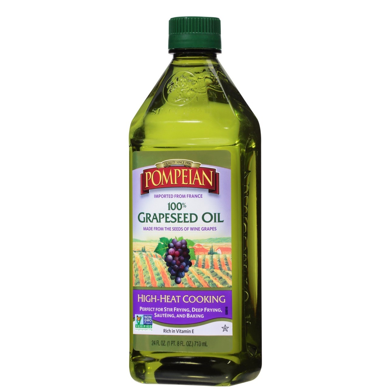 POMPEIAN GRAPESEED OIL 100% 24oz