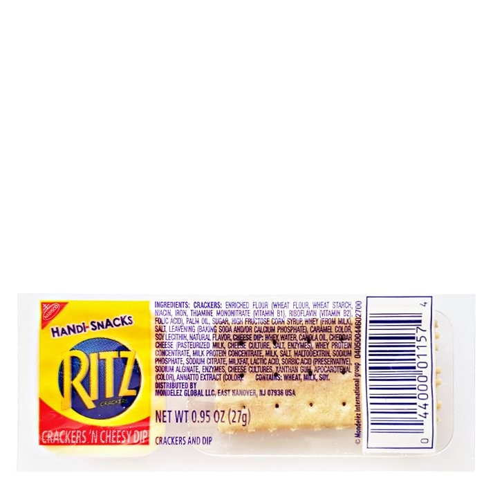 NABISCO RITZ CHEESE & CRACKER 27g