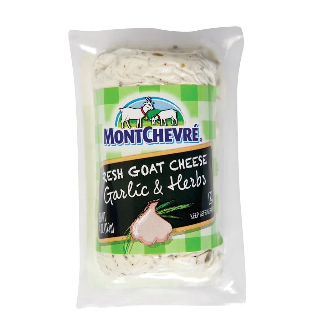 MONTCHEVRE GOAT CHEESE GARLIC 4oz