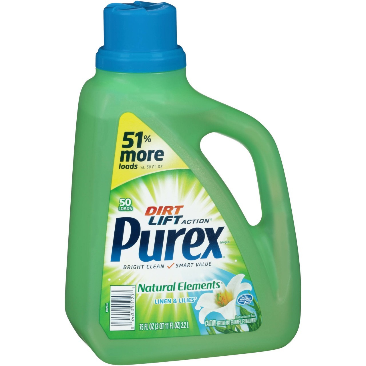 PUREX NAT ELE LINEN & LILIES 50oz