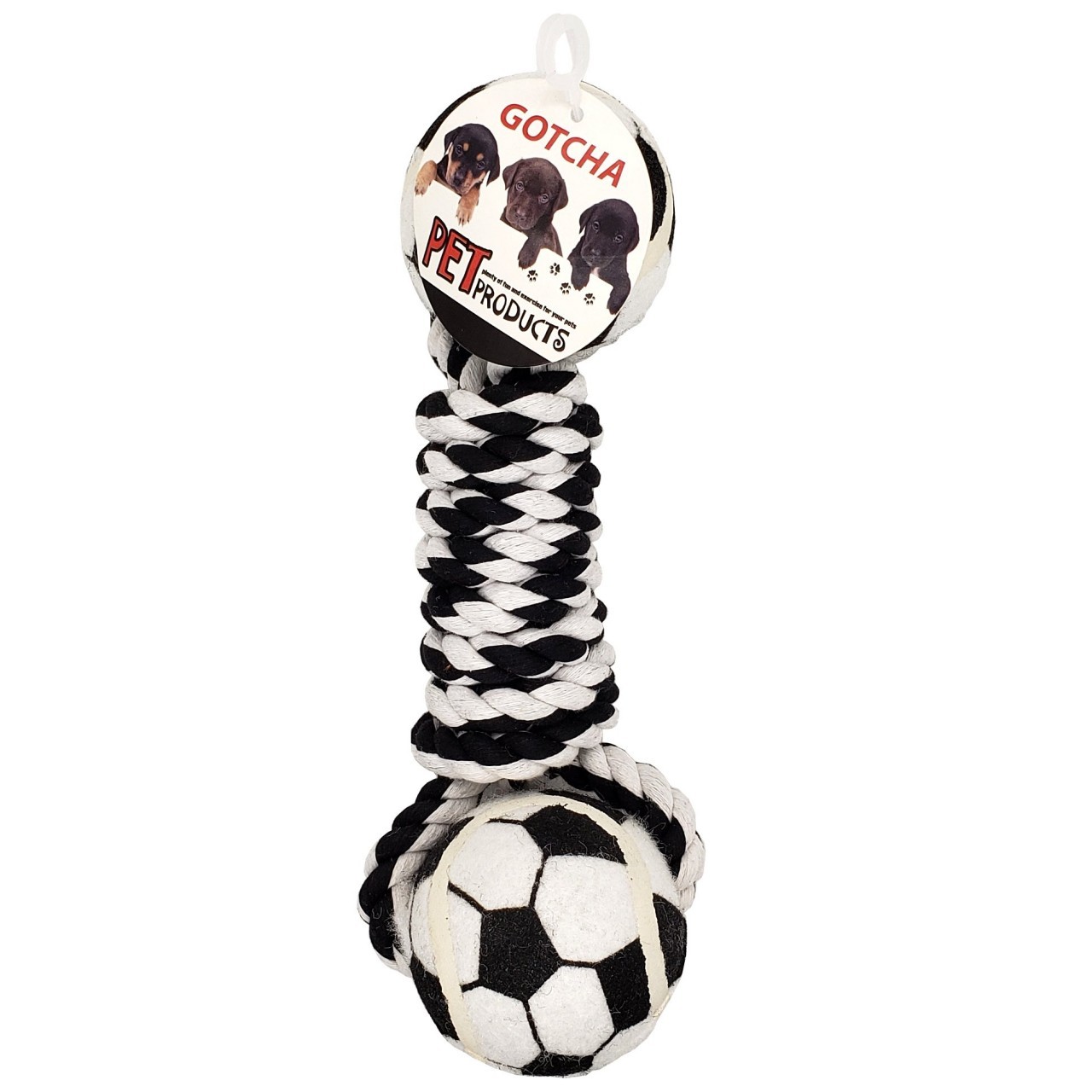 GOTCHA FOOTBALL & ROPE 1ct