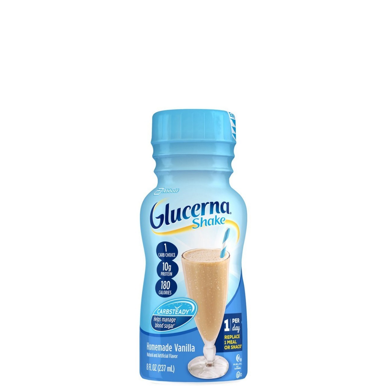 GLUCERNA SHAKE VANILLA 8oz