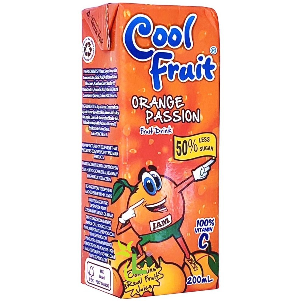 COOL FRUIT ORANGE PASSION 200ml