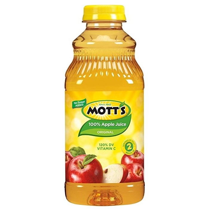 MOTTS 100% APPLE JUICE 32oz