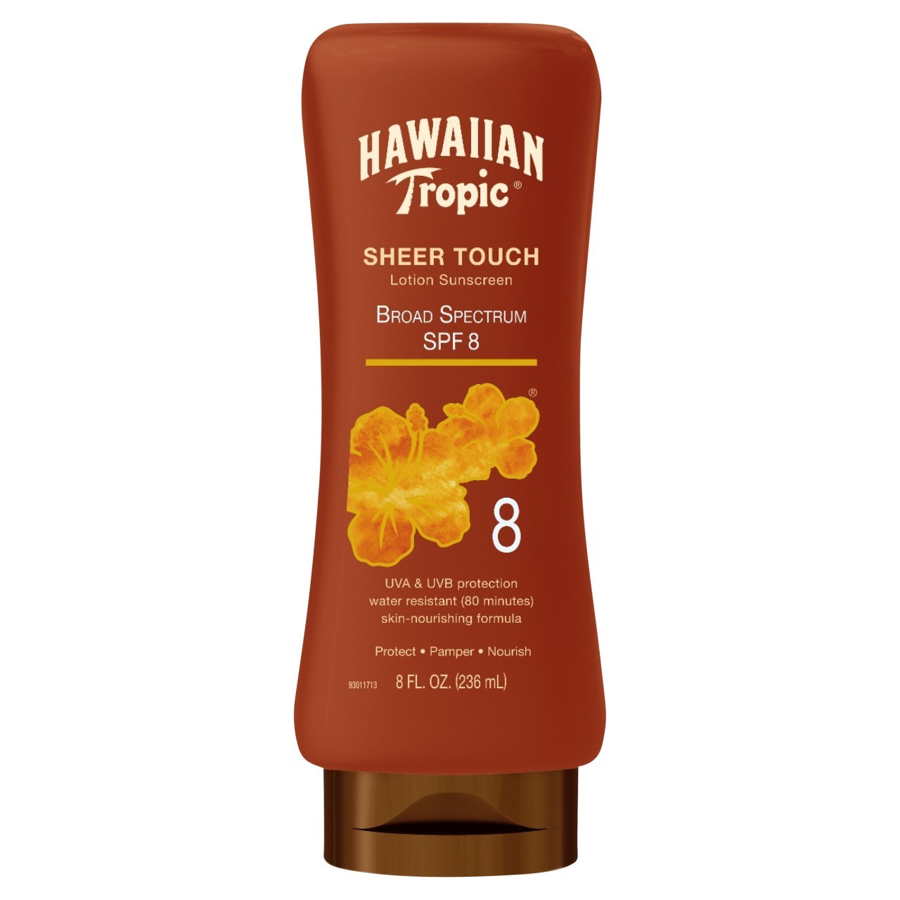 HAWAIIAN TROP TANNING LOT SPF8 8oz