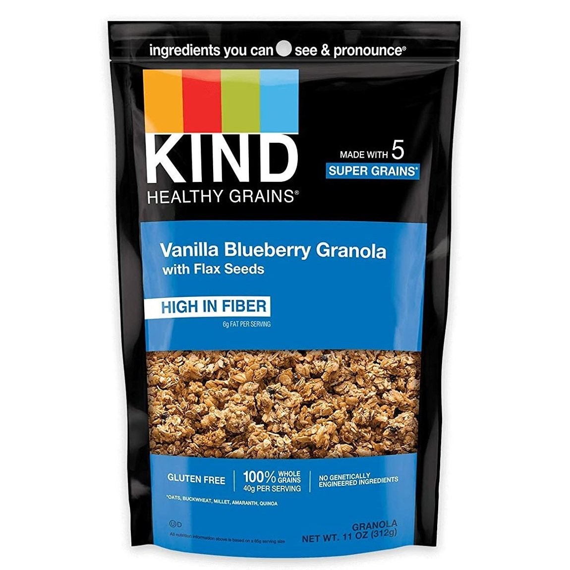 KIND CLUSTERS BLUEBRY FLAX SEED 11oz
