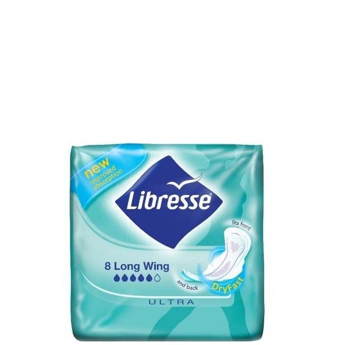 LIBRESSE RAPIDRY THIN LONG WINGS 8s