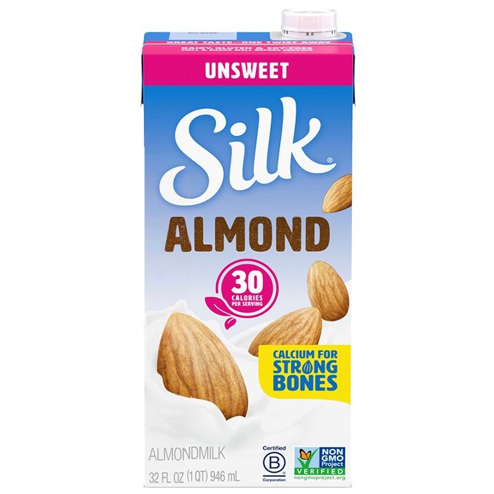 SILK ALMOND ORIGINAL UNSWEET 32oz