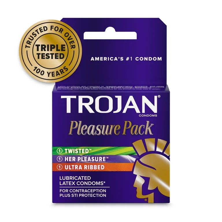 TROJAN PLEASURE PACK 3’S