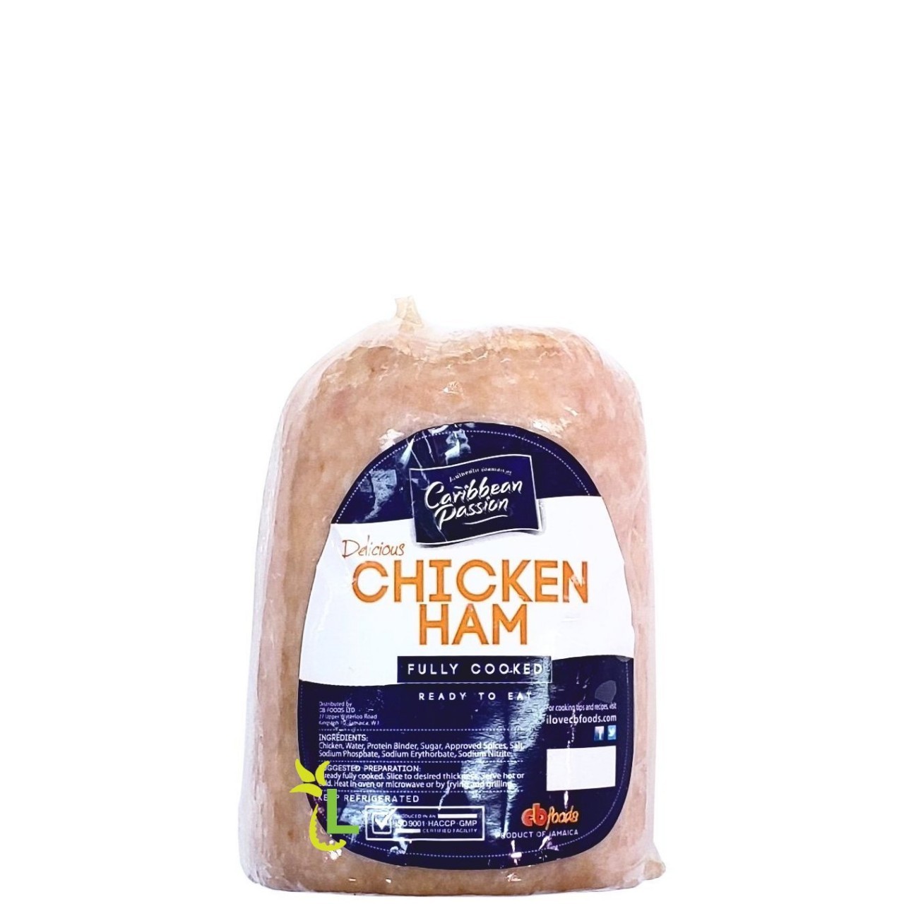 CARIB PASSION HAM CHICKEN CHUB vwt
