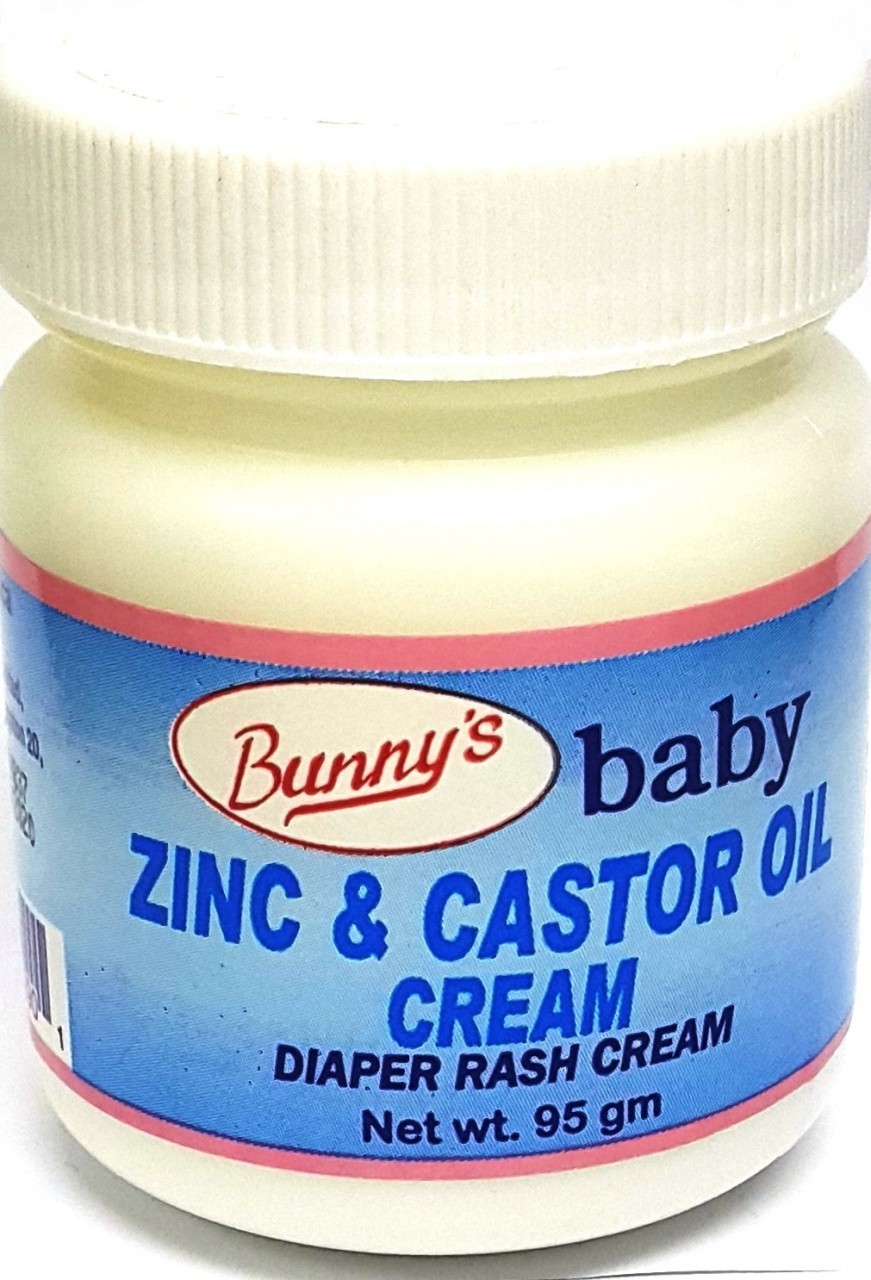 Bunny's Baby Zinc and Castor Oil Cream 95gm