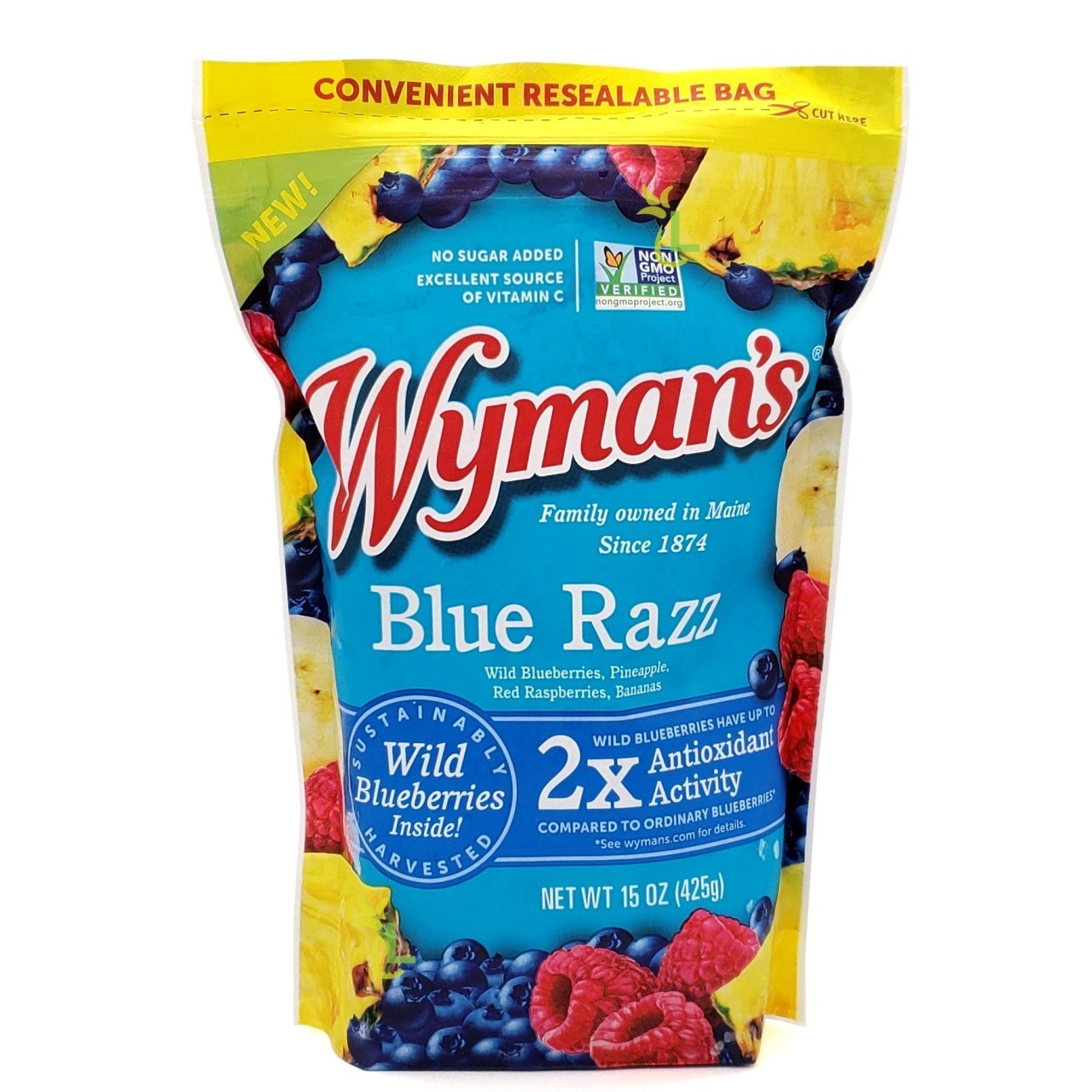 WYMANS BLUE RAZZ 15oz