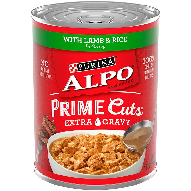 ALPO PRIME CUTS LAMB RICE 368g