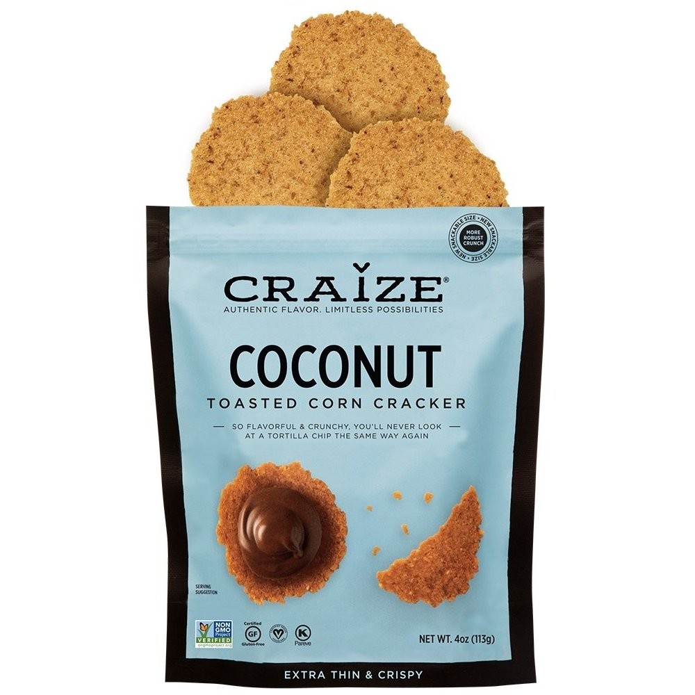 CRAIZE CRISPS COCONUT 4oz