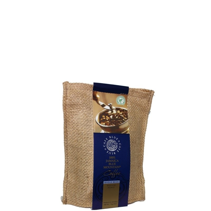 CAFE BLUE 100% JBM COFFEE BEANS 4oz