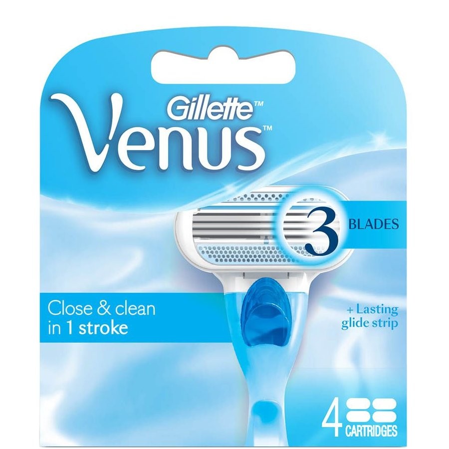 GILLETTE VENUS 3 BLADES 4s