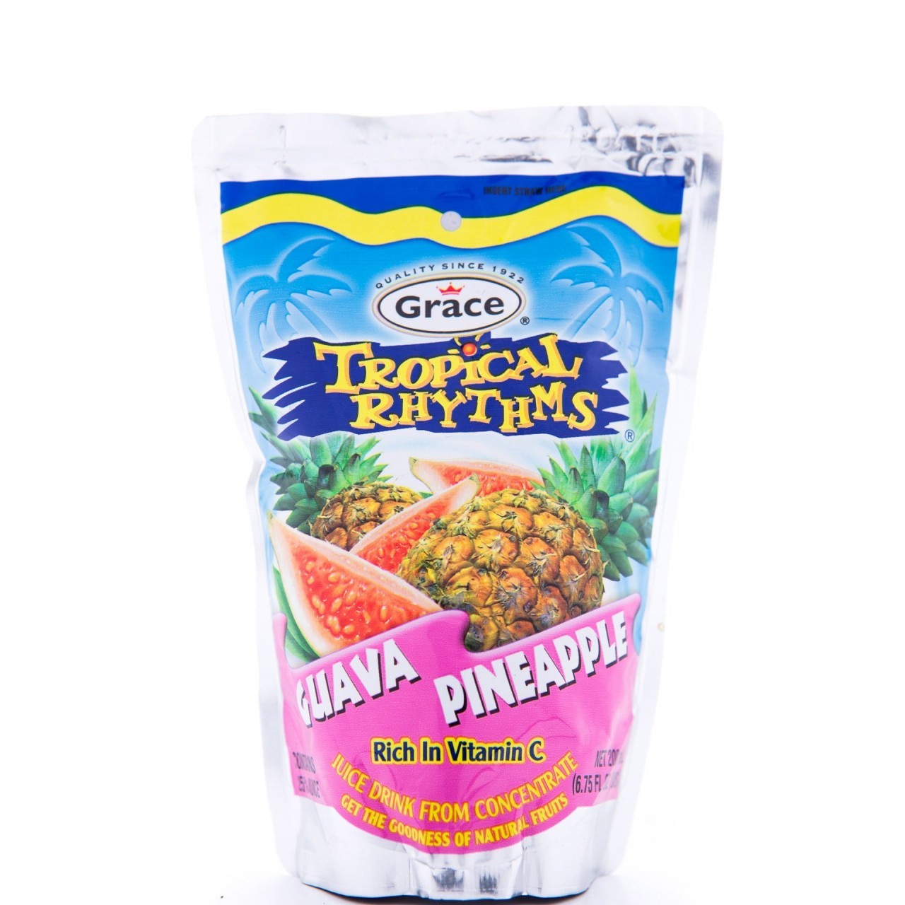 GRACE T RHYTHMS GUAVA PINEAPPLE 10x200ml