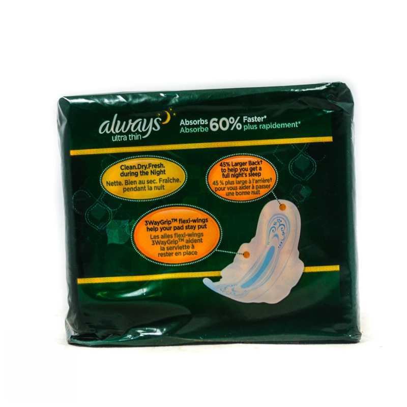 ALWAYS ULTRA THIN OVERNIGHT 14