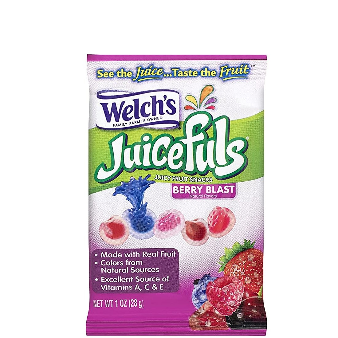 WELCHS JUICEFULS BERRY BLAST 28g