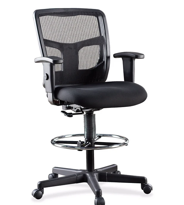 Lorell Ratchet Back LLR Executive Mesh Stool