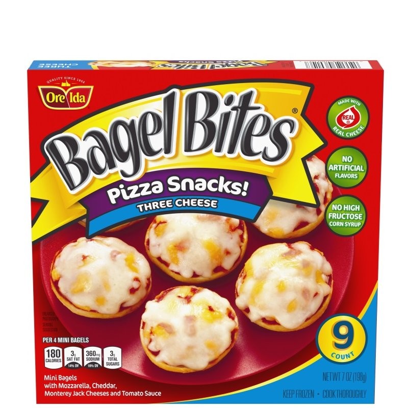 BAGEL BITES THREE CHEESE 7oz