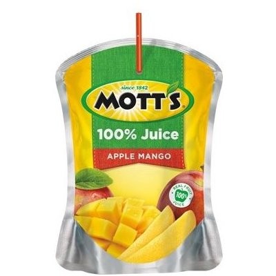 MOTTS 100% APPLE MANGO 6.7oz