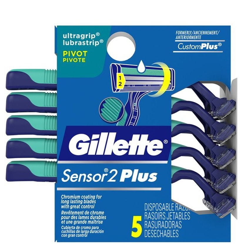 GILLETTE PRESTOBARBA ULTRAGRIP 2 5s