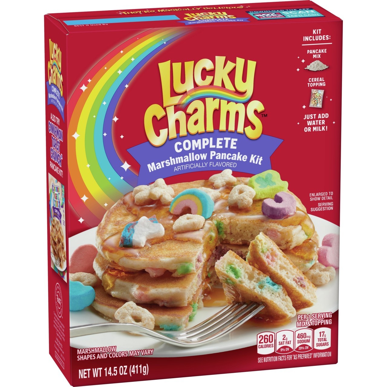 BETTY CRKR PANCAKE LUCKY CHARMS 411g