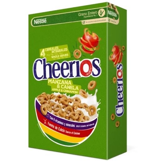 NESTLE CHEERIOS APPLE CINNAMON 480g