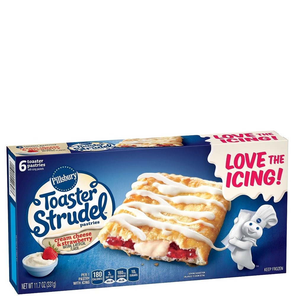 PILLSBURY TOAST STRUDEL STW CRM CHS 326g