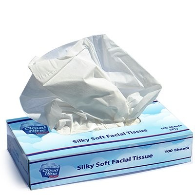 CLOUD NINE FACIAL TISSUE 100s