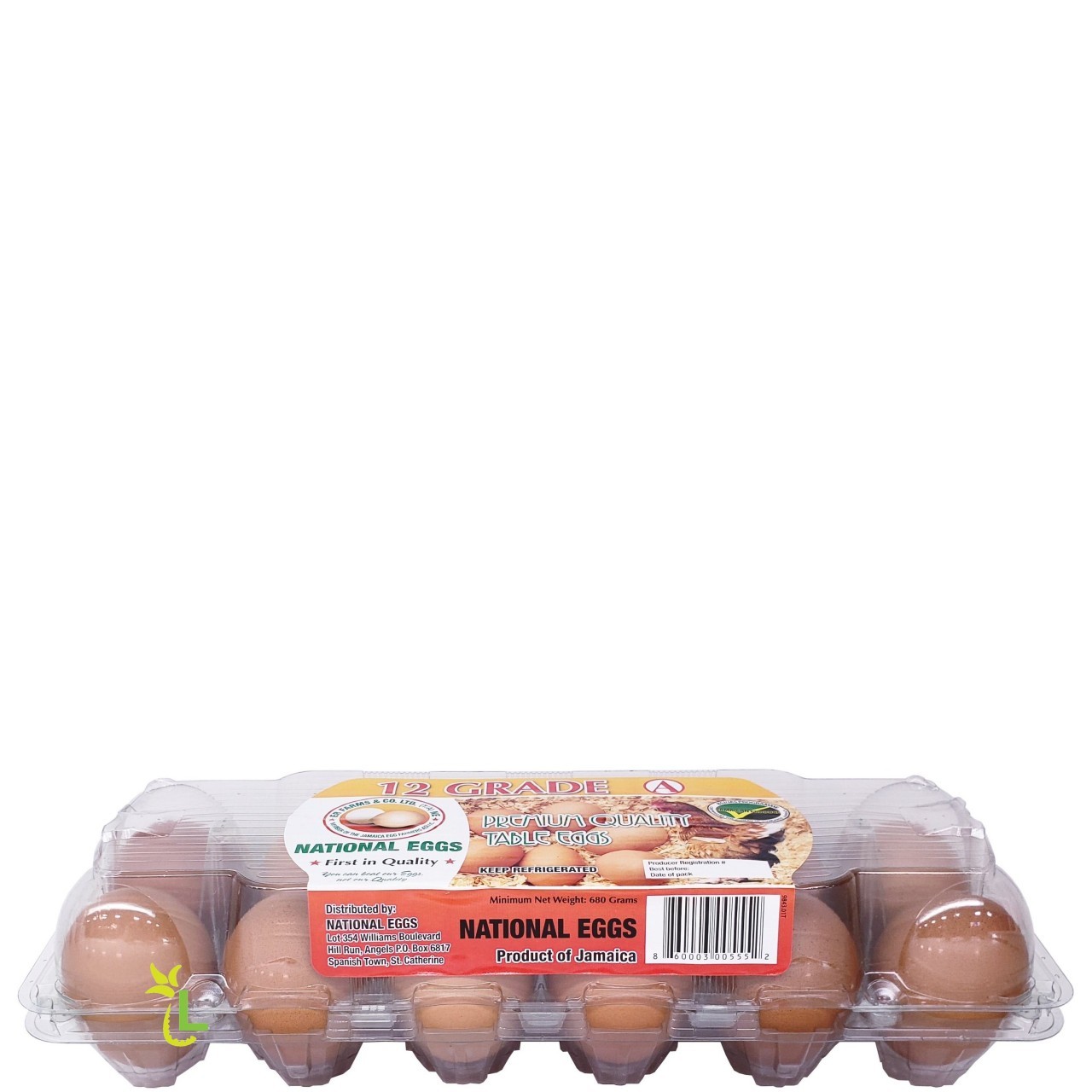 ER FARMS EGGS NATIONAL GRADE A 12s