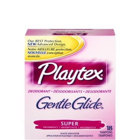 PLAYTEX TAMPON G/G SUPER F/SCENT 18s