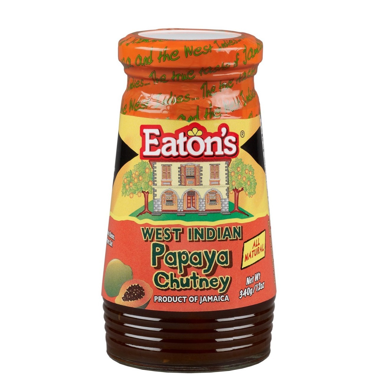 EATONS PAPAYA CHUTNEY 12oz