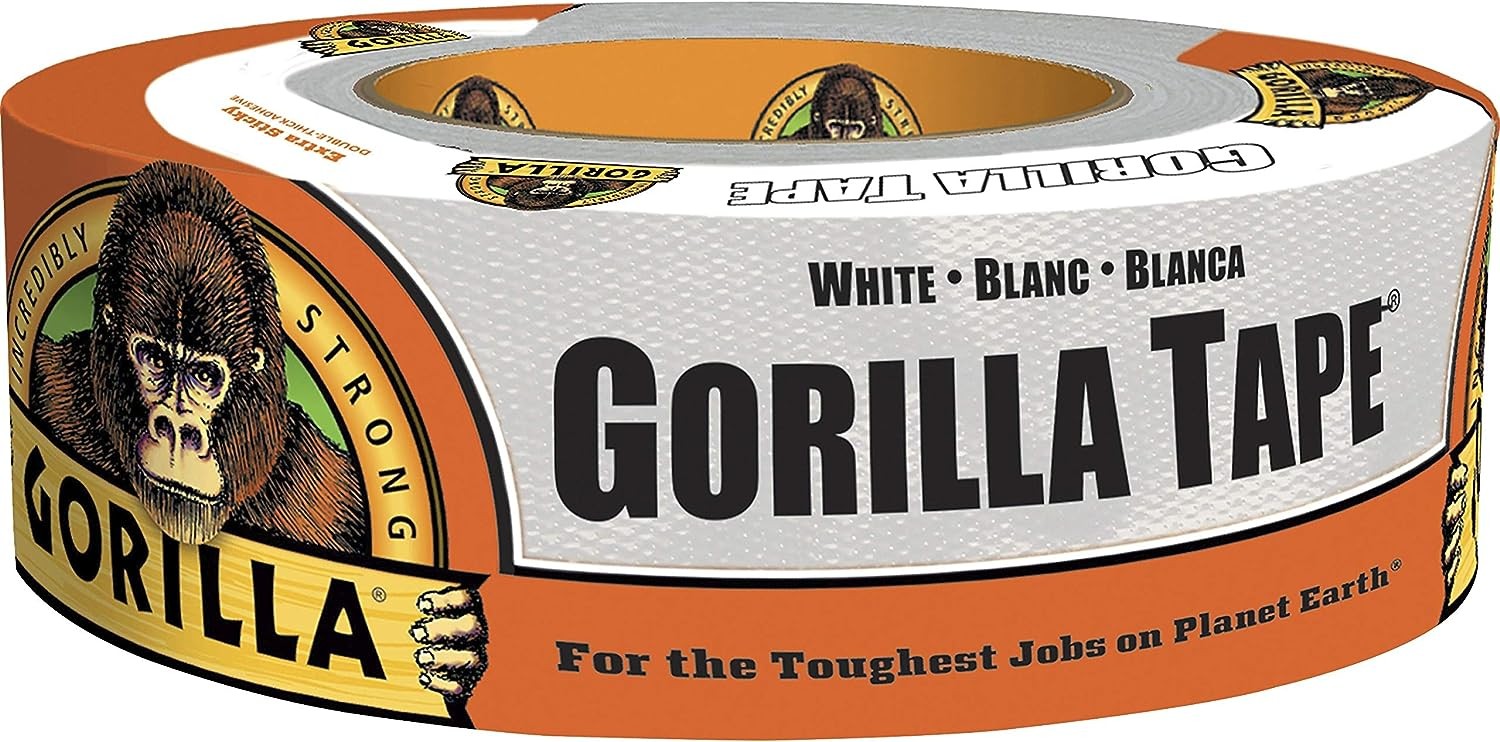 1.88 in. X 1080 in. White Tape