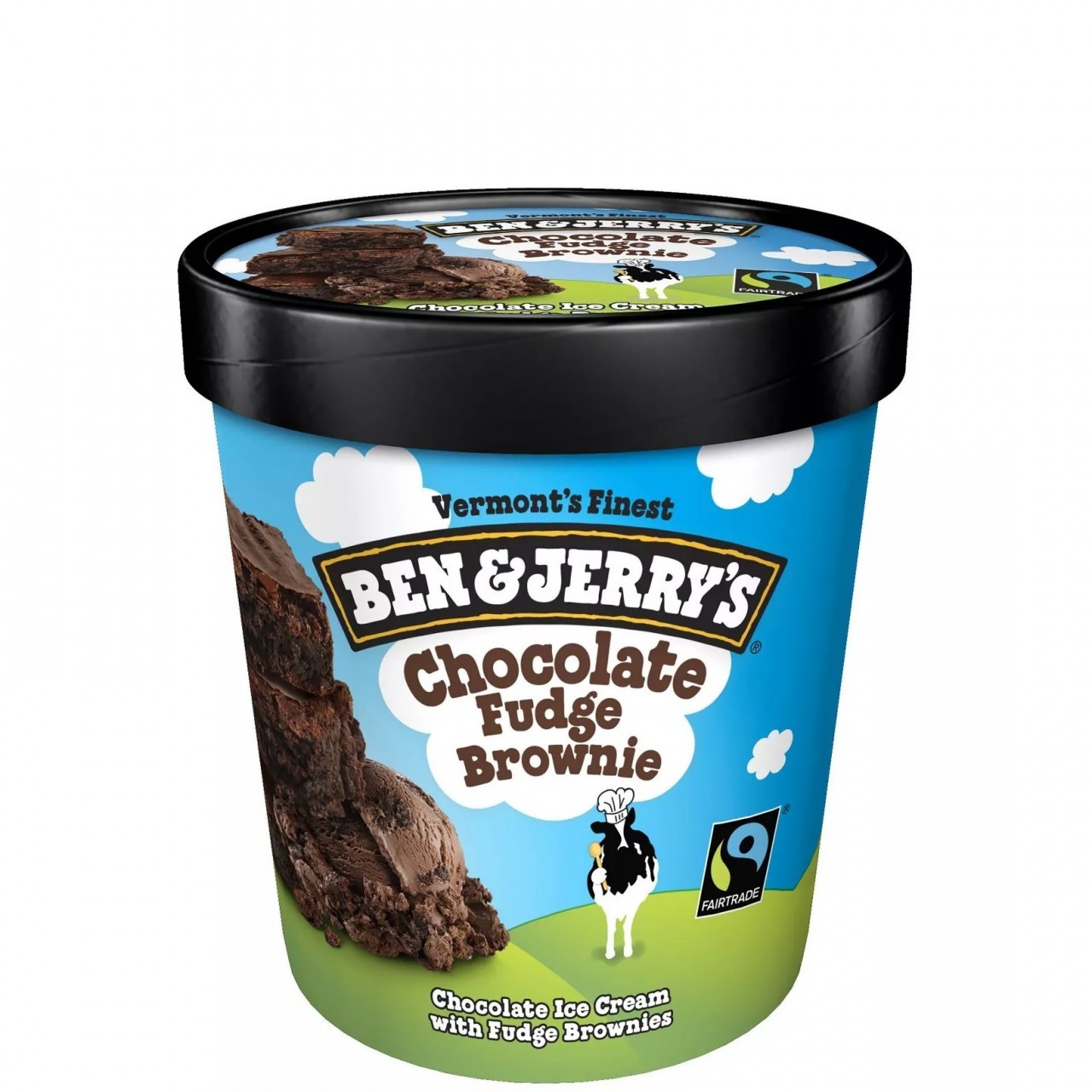 BEN & JERRY CHOC FUDGE BROWNIE 473ml