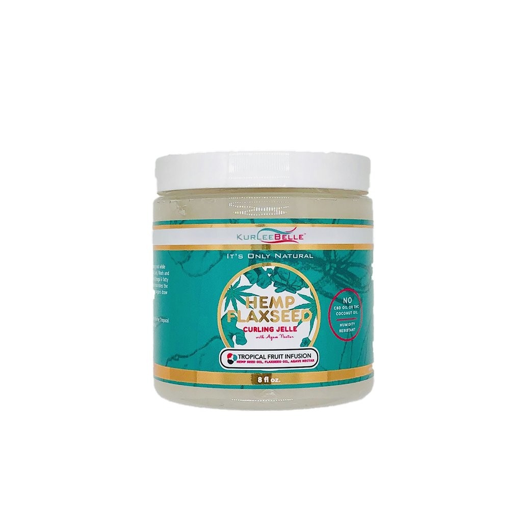 Kurlee Belle Hemp Flaxseed Curling Jelle with Agave Nectar