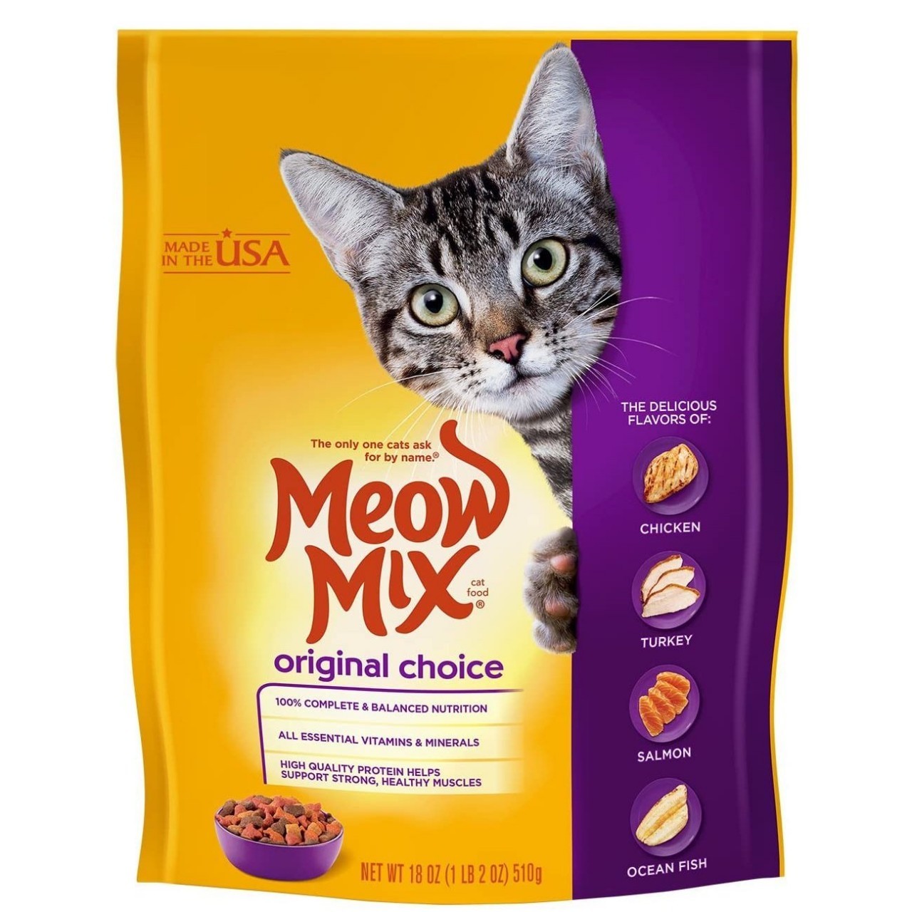 MEOW MIX ORIGINAL CHOICE 18oz