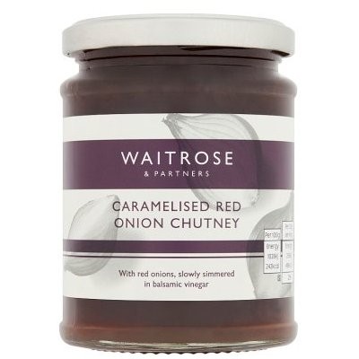 WAITROSE RED ONION CHUTNEY 350g
