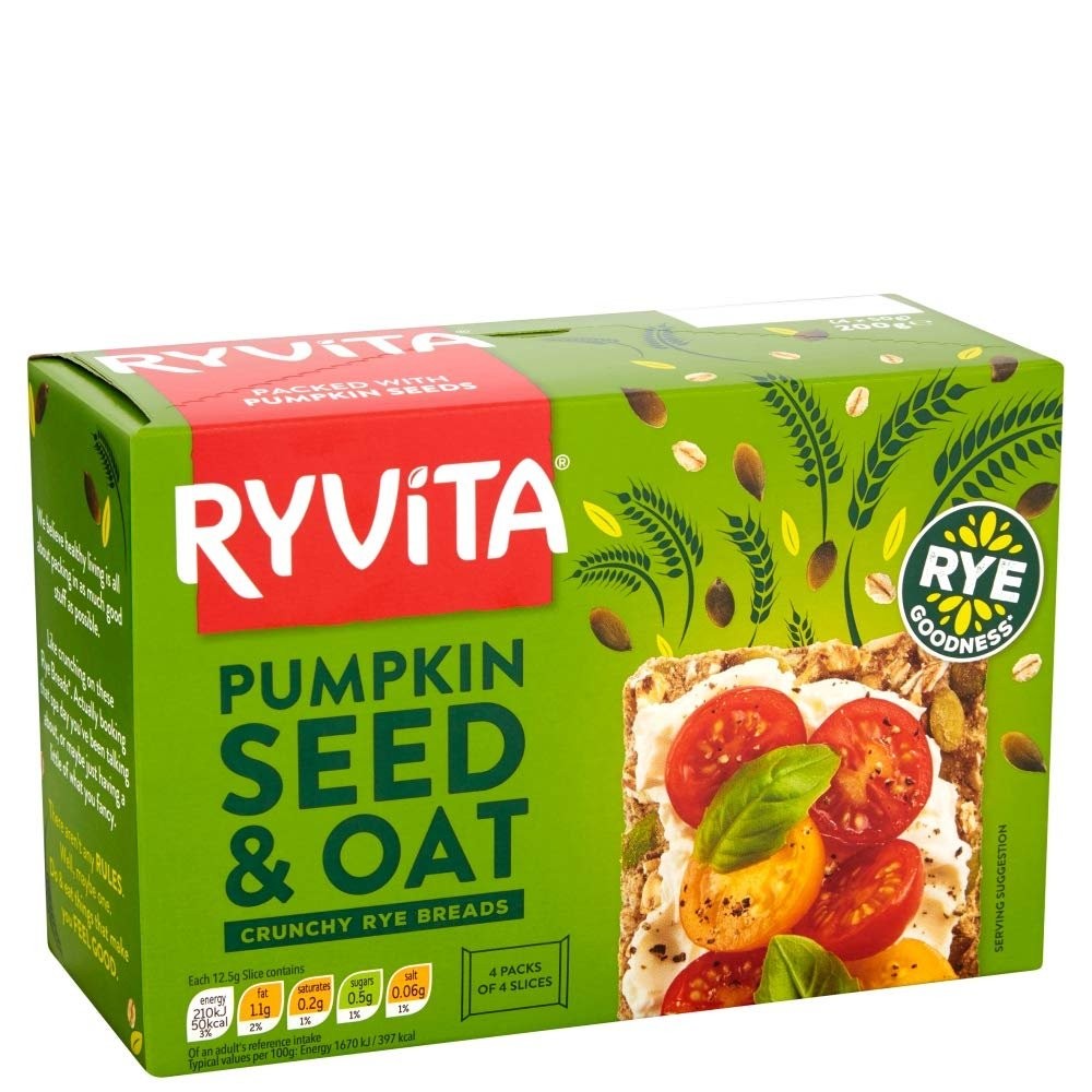 RYVITA CRISP BREAD PUMPKIN 200g