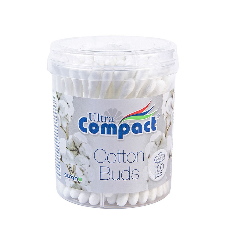 ULTRA COMPACT COTTON BUDS 100pcs
