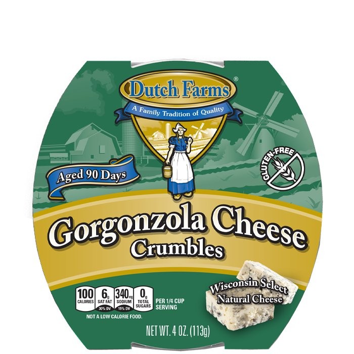 DUTCH FARMS GORGONZOLA CRUMBLE 4oz