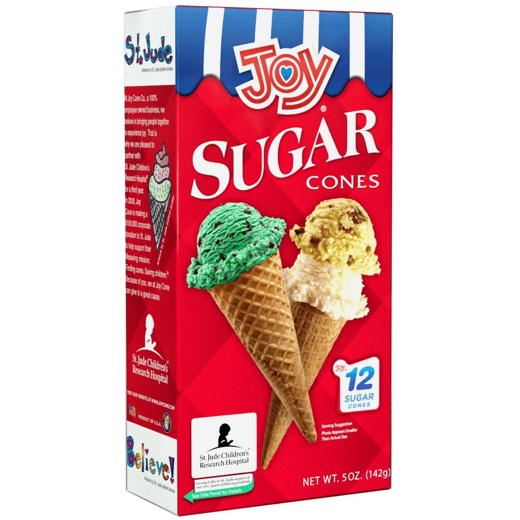 JOY SUGAR CONES 12ct