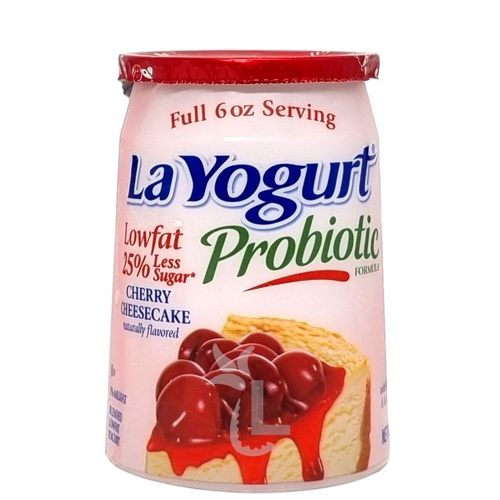 LA YOGURT LOW FAT CHERRY CHEESECAKE 6oz