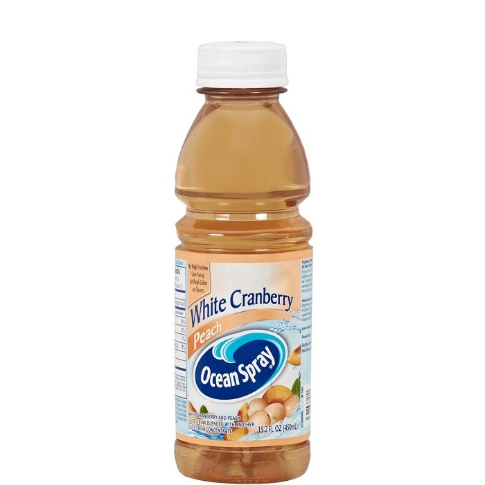 OCEAN SPRAY WHITE CRAN PEACH 450ml