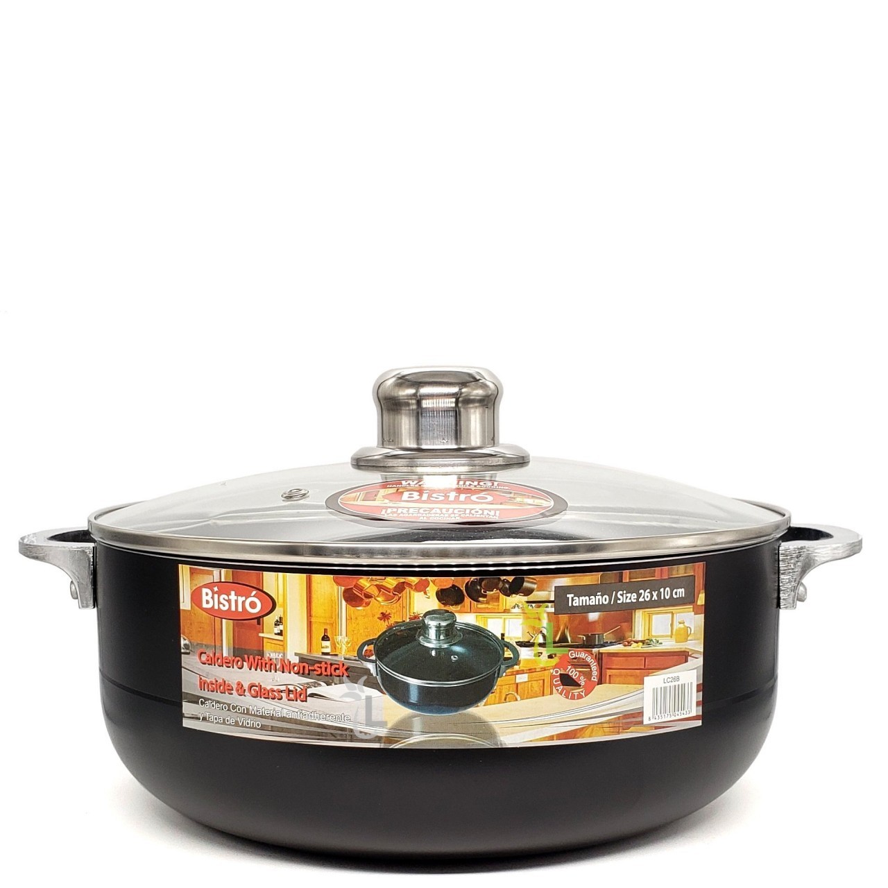 BISTRO POT WITH LID 26x10.5cm